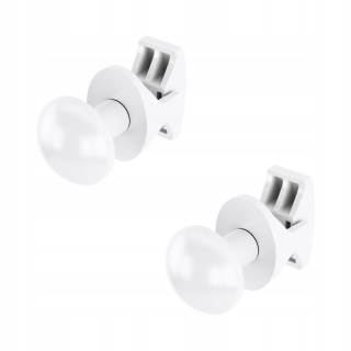 Vešiak - Hákova rukoväť ohrievača terma Hanger Grip White x2