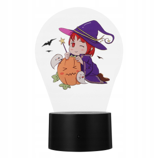 Lampáš, svietník - Halloween Malá nočné svetlo lampy Light Lightside