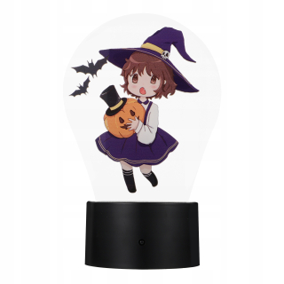 Lampáš, svietník - Halloween Night Light Light Stolná lampa