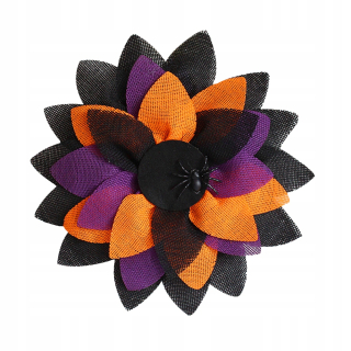 Veniec na dvere - Visí Halloween dekor tému Spider Garland