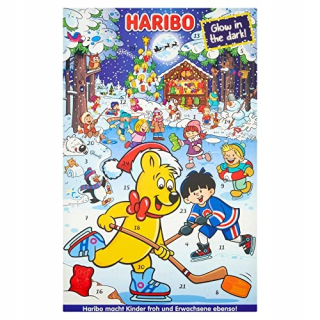 Adventný kalendár - Adventný kalendár Haribo s XXL 300G Jellies