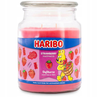 Scéna sviečky sjewbers scrawberry šťastie haribo