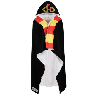 Prikrývka na posteľ - Prikrývka Harry Potter Polyester 150 x 120 cm čierna