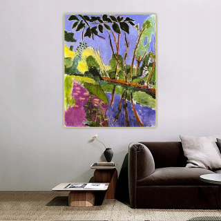 Henri matisse impressionizmus grafický umenia rieka bank ob