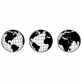 Dekorácia steny Vidaxl World 140x41 cm čierna