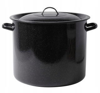 Hrniec - Tradičný hrniec Emalia Pleszew Smooth, 40 l