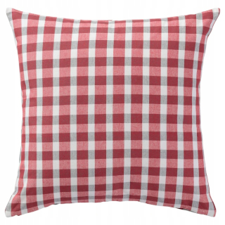 Vankúš - IKEA CROSSBANA KÁCOVANÝ OBLIEC NA VANKÚŠ ČERVENÝ