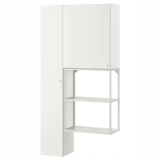 IKEA vylepšená kombinácia pre bielu bielu 90x32x180 cm