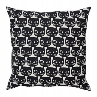 Ikea Gerdie Black and Black Clear 40x40 cm