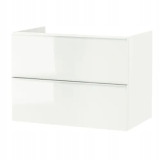 Ikea Godmorgon Cabinet pod bielym umývadlom 80x47x58