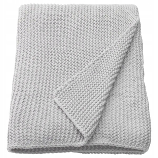 Prikrývka na posteľ - Ikea Bedspread akryl 170 x 130 cm odtiene šedej