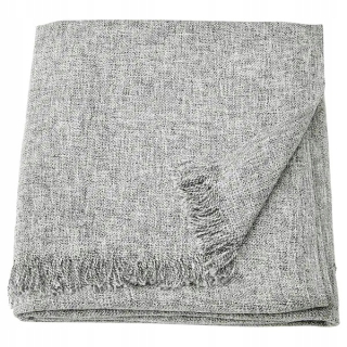 Prikrývka na posteľ - Ikea prikrývka bavlna 170 x 130 cm béžová