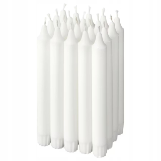 Tradičné sviečky Paraffin Paraffin -Free IKEA 20 ks.