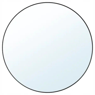 Zrkadlo - Ikea Lindbyn Black Mirror 80 cm