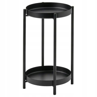 Stojan na kvety - IKEA Olivblad Stojan na čiernom kvetináči 35 cm