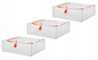 Box s vekom pre biele, oranžové oblečenie
