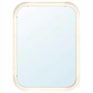 Zrkadlo - Ikea Storjor zrkadlo s osvetlením bielym 80x60 cm