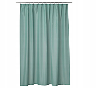 Ikea vananská sprchová opona tyrkysová 180x200 cm