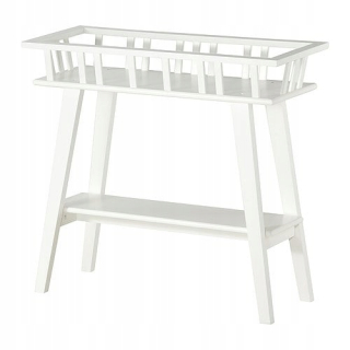 Stojan na kvety - IKEA Stojan na Lantliv hrnci biele