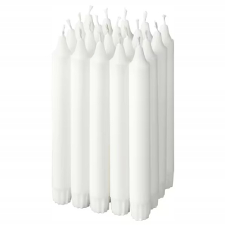 Tradičná sviečka parafínu bez zápachu Ikea