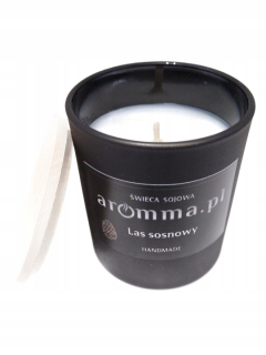 Scéna sviečka sójový borovicový les aromma