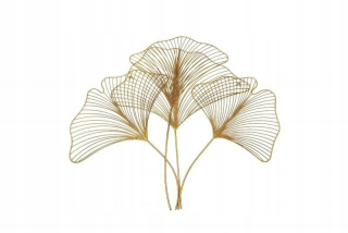 Invicta Interior Wall Decotion Ginkgo 90 Gold