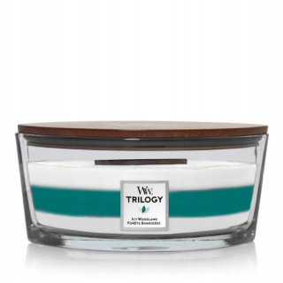 Vonná parafínová sviečka Icy Woodland Woodwick 1 ks.