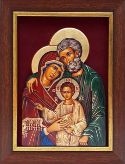 Ikona sv. Rodina (zelená ... - 63383