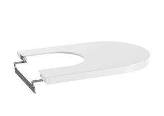 WC doska - Inspira Round pokrýva dolár bidet. A80652200B