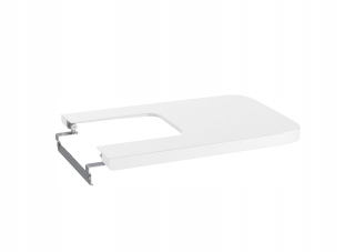 WC doska - Inspira Okrúhly kryt na bidet s pomalým ovládaním. A80653200B