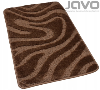 Javo kúpeľňový koberec Venus 50x80 kakao
