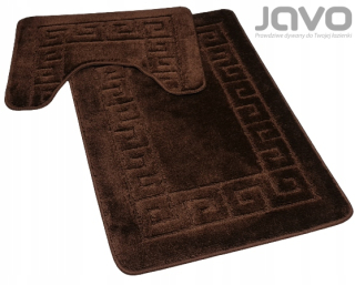 Javo kúpeľne koberce 2cz Athena 50x80 hnedá