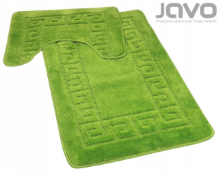 Kúpelňová predložka - Javo kúpeľne koberce 2cz Athena 50x80 vápno