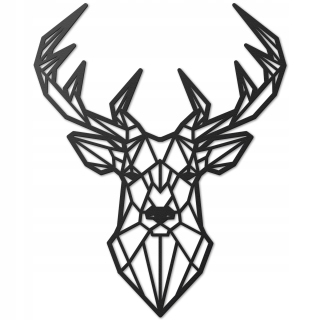 Geometric Deer 3D Wall Decoration 50 cm m m