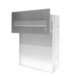 Poštová schránka - MALÁ BOX JONIEC S DVOJITÝM ZVONKOM INOX SMG 285X158