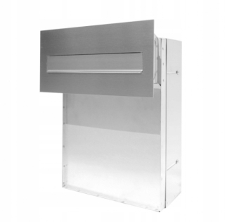 Poštová schránka - JONIEC BOX MALÝ OBYČAJNÝ SMZ INOX 285x145mm
