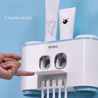 Svetlo žltá 4 v 1 multifunkčná rukoväť kefy