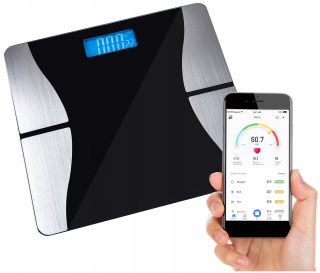 K741A6 inteligentná kúpeľňa Scale Bluetooth BMI +zadarmo