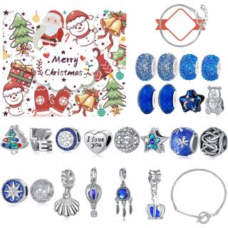Adventný kalendár - Adventné šperky kalendára pre ženy máme 15