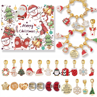 Adventný kalendár - Advent Calendar Dámske šperky na darček 16