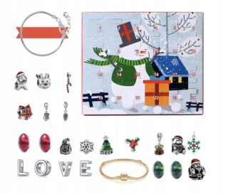 Adventný kalendár - Advent Calendar Náramok