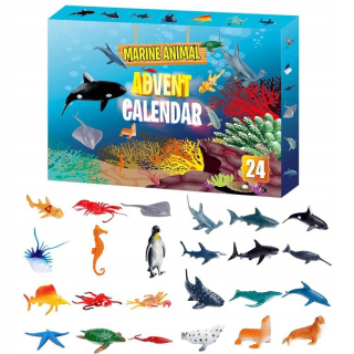 Adventný kalendár - Adventný kalendár pre deti morská voda svet