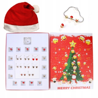 Adventný kalendár - ADVENTNÝ KALENDÁR S NÁRAMKOM NA ŠPERKY