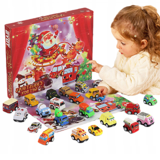 Adventný kalendár - Advent Calendar Hray Auto autone Drive Set