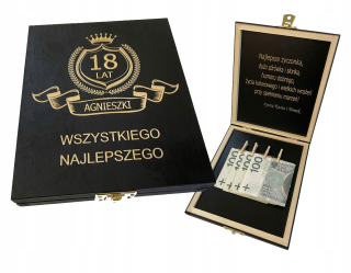 Gadget - KRABIČKA NARODENINOVÝ DARČEK 18-100 ROKOV
