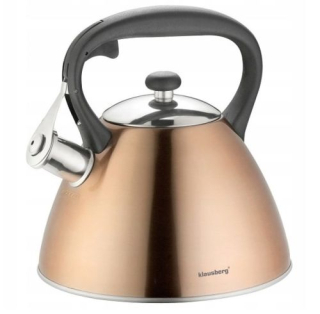 Čajník, kanvica na čaj - KB-7209 Klausberg - Metal kanvice 3.0l- Gold