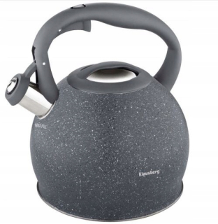 Čajník, kanvica na čaj - KB-7321 Klausberg- Metal kanvica 2.0L Gray