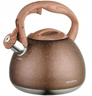 Čajník, kanvica na čaj - KB-7396 Klausberg - Metal Mat 2,8L MATCH