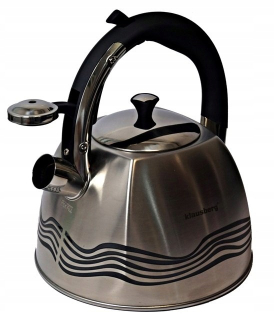 Čajník, kanvica na čaj -  Klausberg Kanvica 3L Steel Thermo Logo 7099