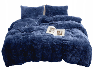 Prikrývka na posteľ - Tekstylove Polyester 200 x 220 cm odtiene šedej